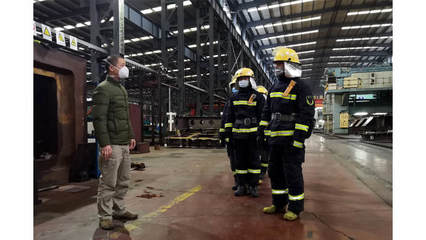 宜昌夷陵區:對所有復工場所進行消防安全大檢查