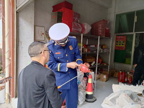 開陽縣消防救援大隊聯合市場監(jiān)管局開展 3.15 消防產品專項檢查